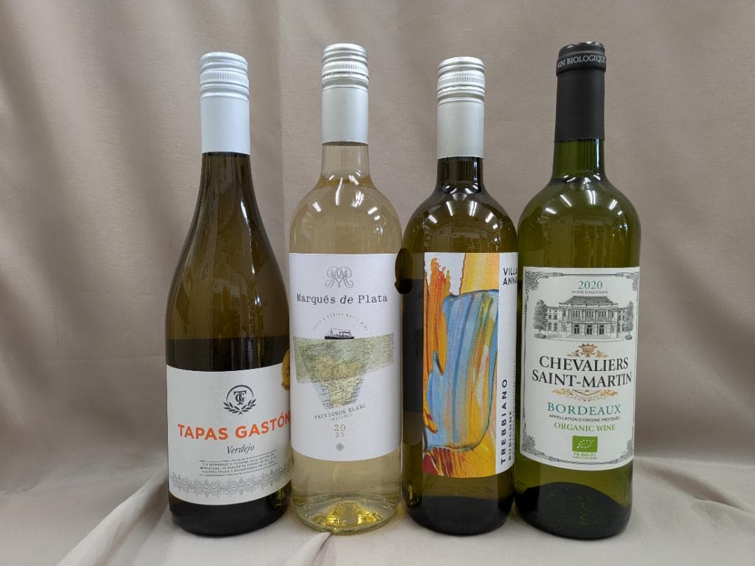 オーガニック、ボルドー金賞など 白 10本セット 750ml