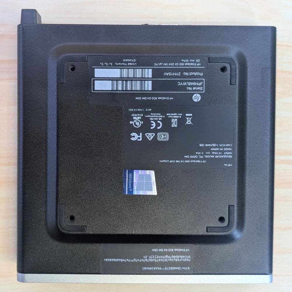 HP EliteDesk 800 G3 i5第8世代 SSD128GB 8GB