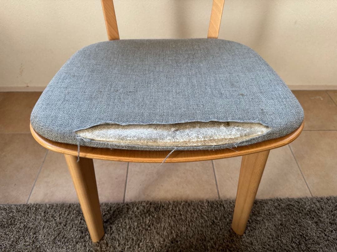 マルニ木工　ラウンディッシュ　チェア①リフォーム可