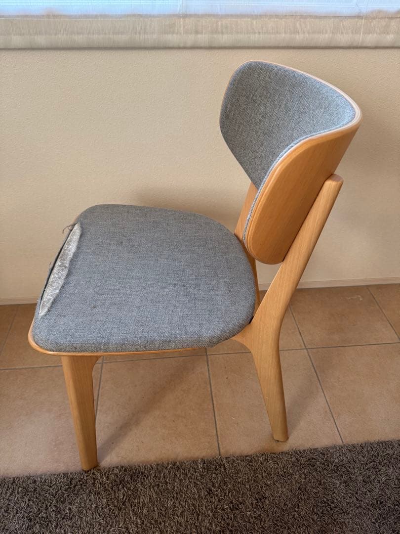 マルニ木工　ラウンディッシュ　チェア①リフォーム可