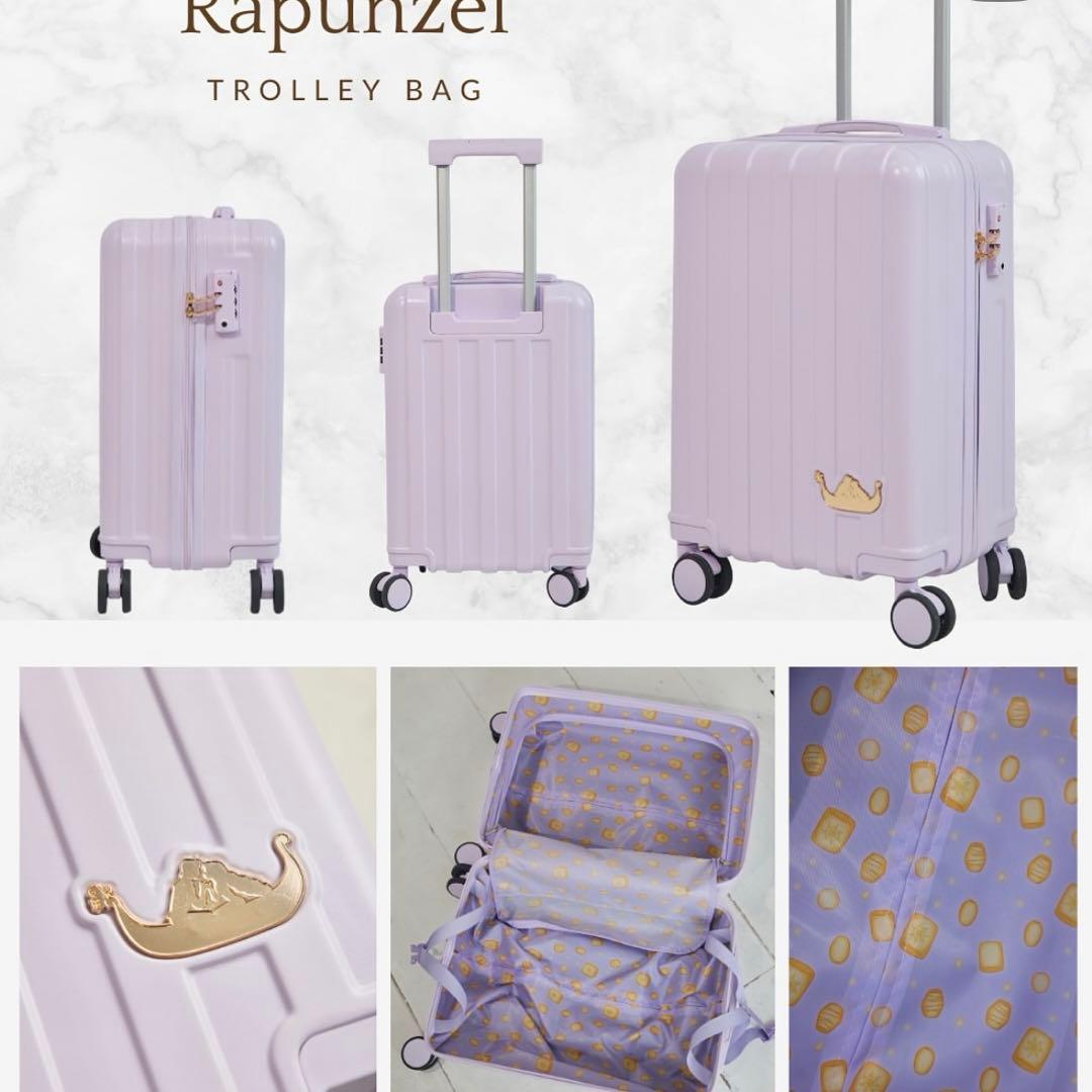 ちはるさんコラボ　ラプンツェル キャリーケース 5点セット