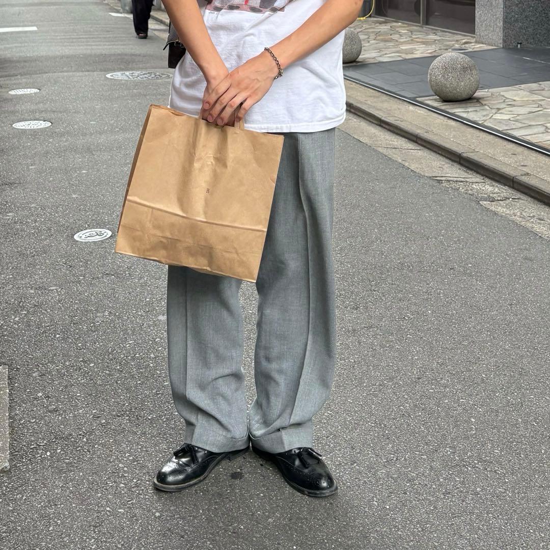 m*n様 50s usa レーヨン ウール スラックス