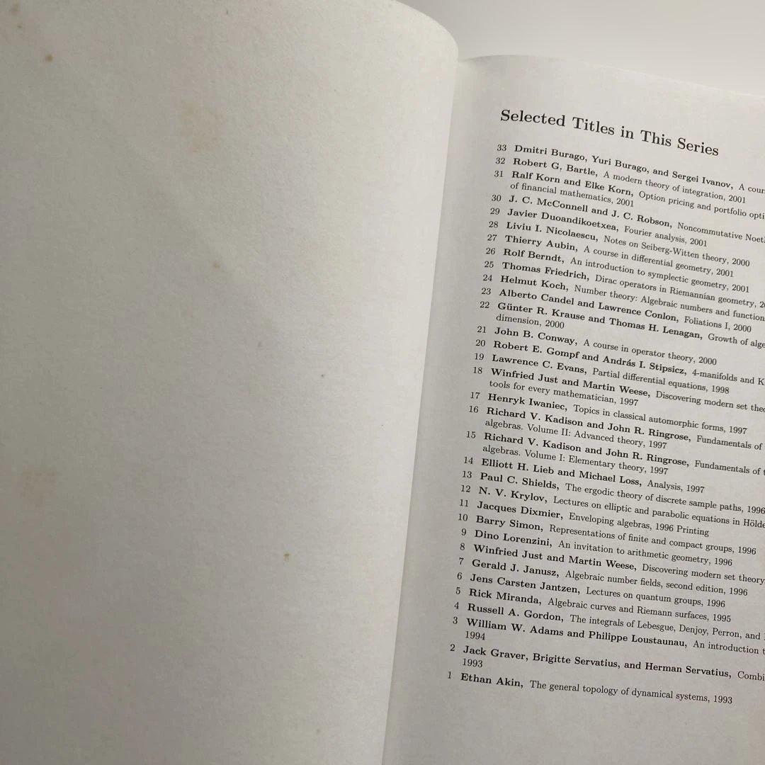 語学・辞書・学習参考書 A Course in Metric Geometry