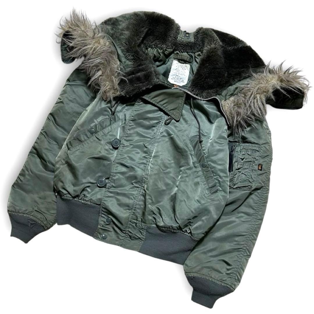 専用！80s 90s USA製 ALPHAアルファ N-2B フライトジャケット