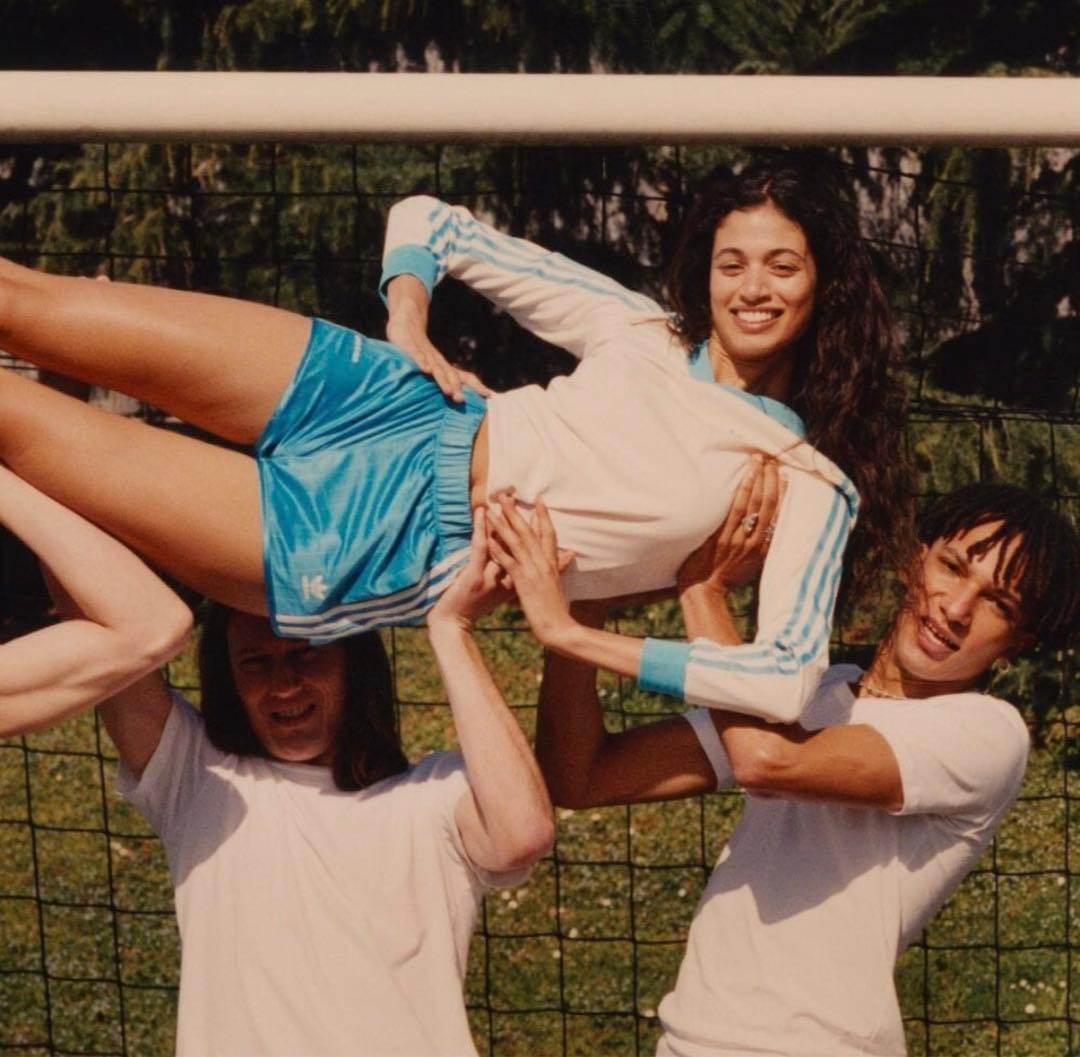 かとうゆり ADIDAS sporty&rich ショーツ L