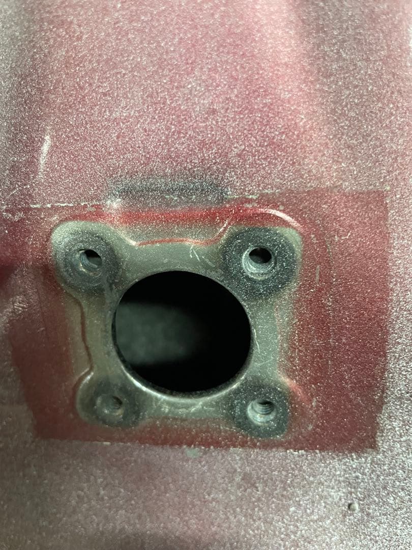 xjr400 4hm タンク　程度良　タンク内サビ無し