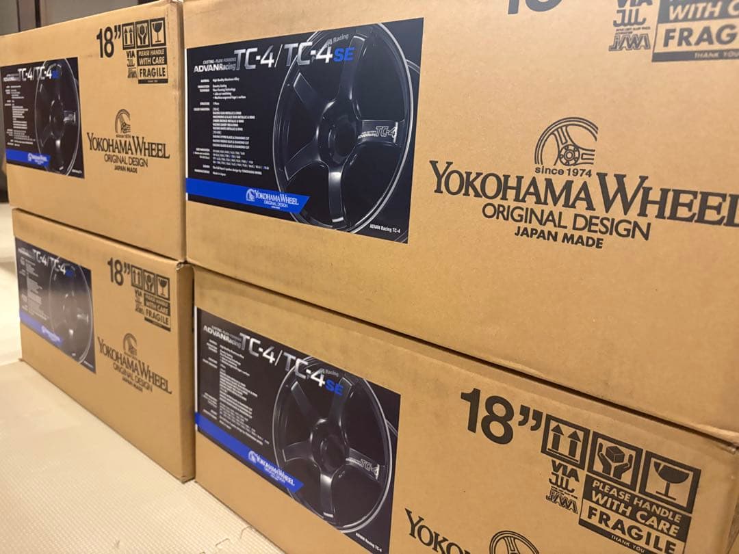 受*要様 Yokohama アドバンレーシング　TC-4/TC-4 SE 18イ