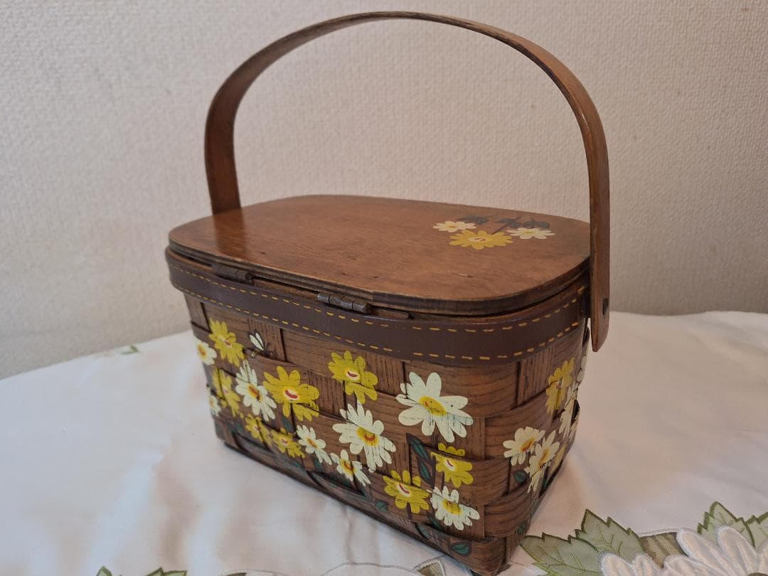 CaroNan ヴィンテージバスケット