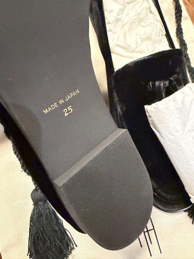 HIDEYA HOUSE バブーシュー 25サイズ