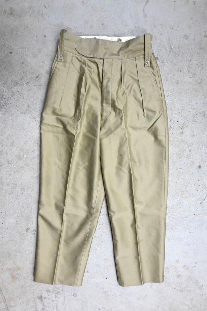 NEAT ギザモールスキン チノ ベルトレス