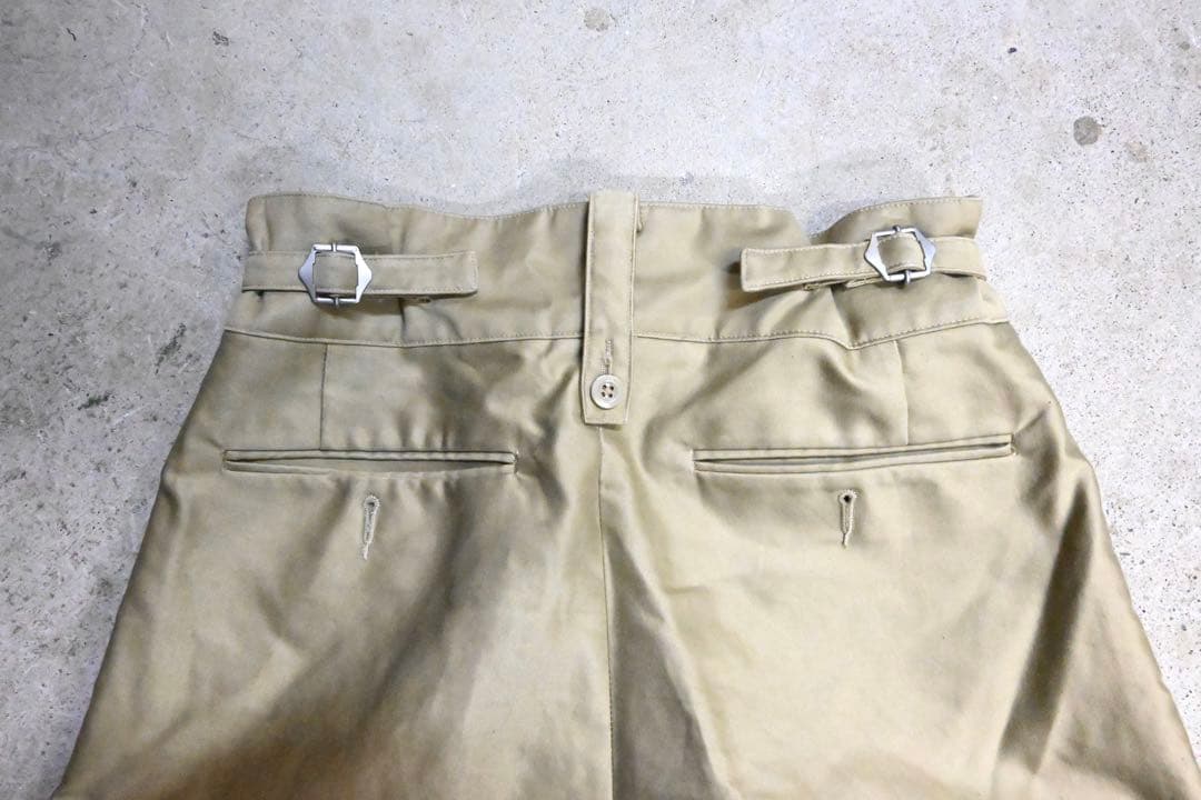 NEAT ギザモールスキン チノ ベルトレス