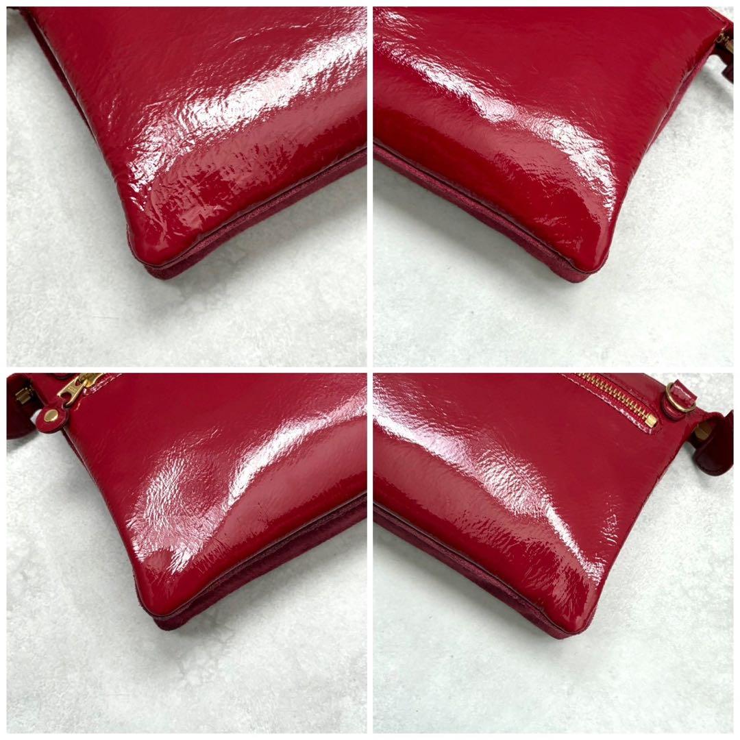 ✨美品✨アタオ ブーブー ショルダーバッグバッグ ウォレット ロゴ レディース