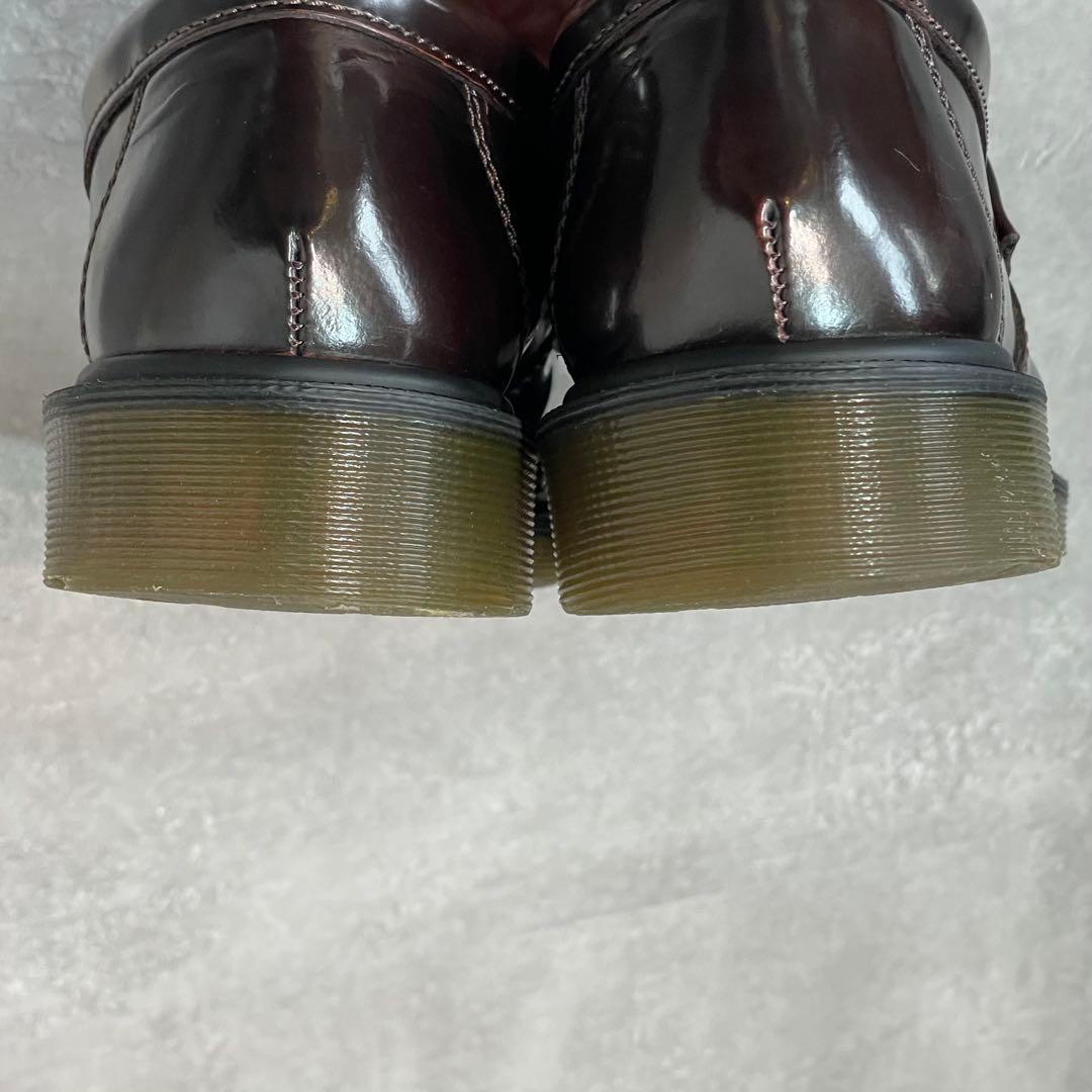 【美品】ドクターマーチン　エイドリアン　フリンジタッセルローファー ボルドー