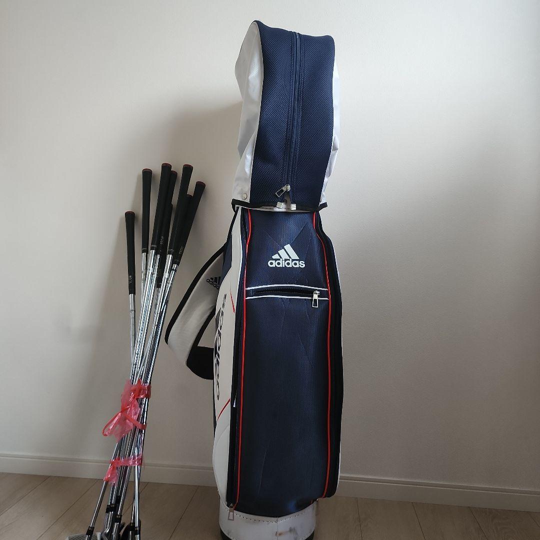 adidas キャディバッグ フード付き