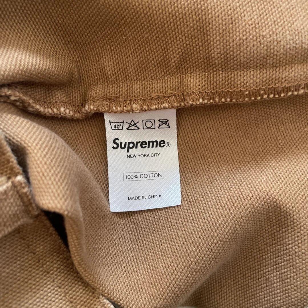 Supreme ワークパンツ ベージュ 34