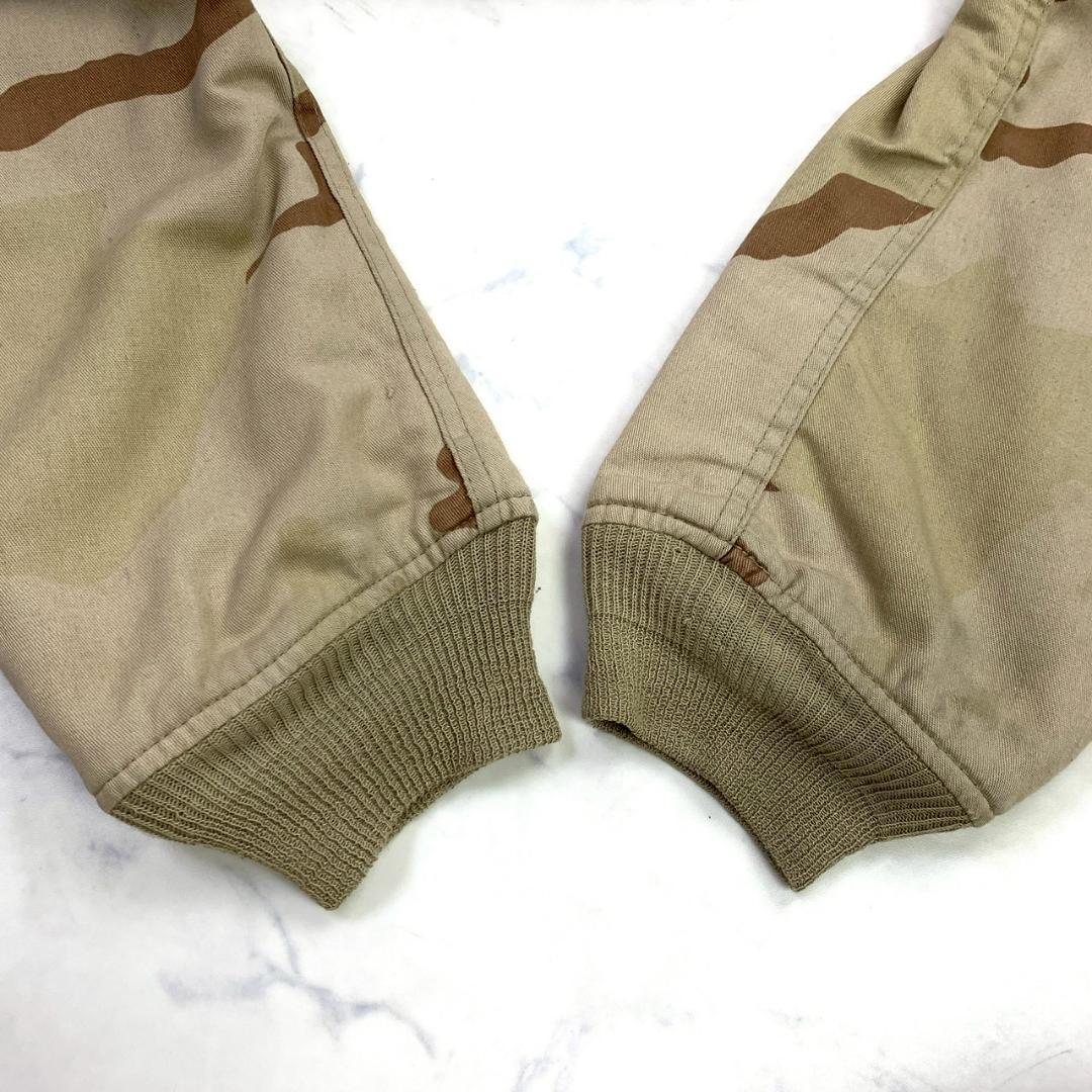 デザートカモ 80s USA製 ALPHA MA-1 コットン L　D962