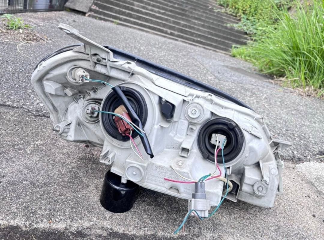 JZX110 GX110 マークⅡ 後期 純正 ハロゲン ヘッドライト 左右