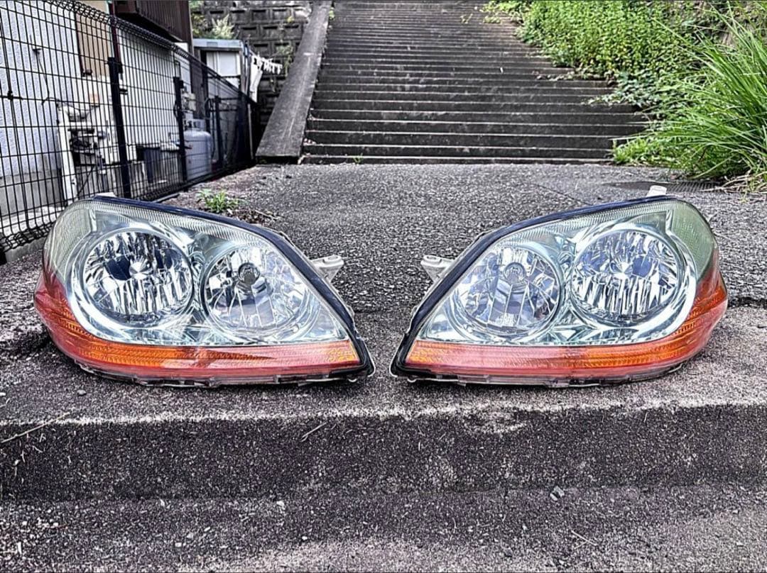 JZX110 GX110 マークⅡ 後期 純正 ハロゲン ヘッドライト 左右