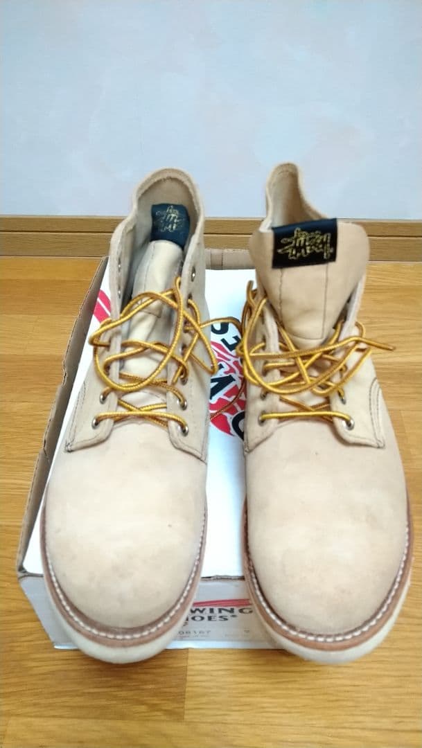 RED WING・STUSSY ハイカット 8167/27.0