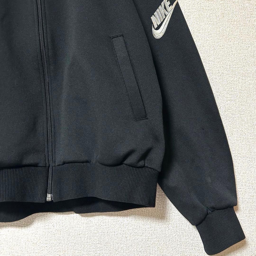 90's オールド ナイキ トラックジャケット 古着 NIKE 銀タグ 刺繍ロゴ