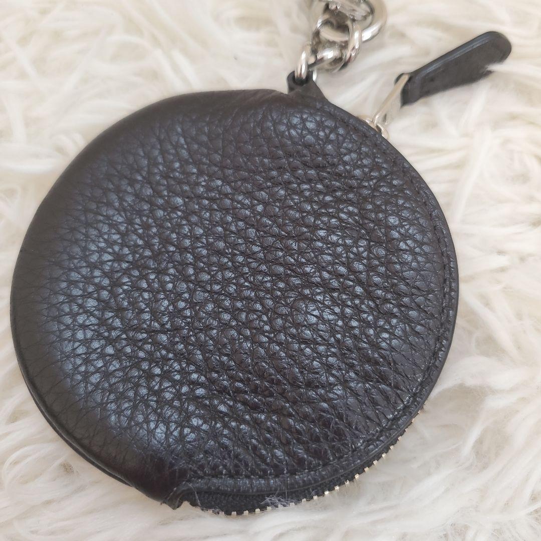 ⭐未使用⭐COACH×ディズニー とんすけ ケース 黒 シボ革