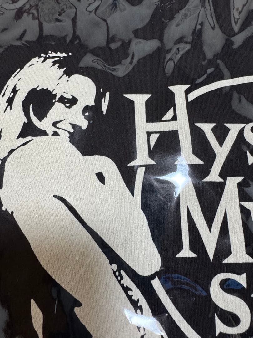 大人気！ヒステリックグラマー 半袖Tシャツ【MUSIC STORES】黒L