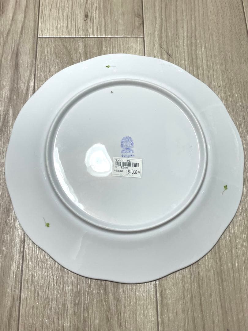 未使用 ヘレンド ウィーンの薔薇 25cm ディナープレート