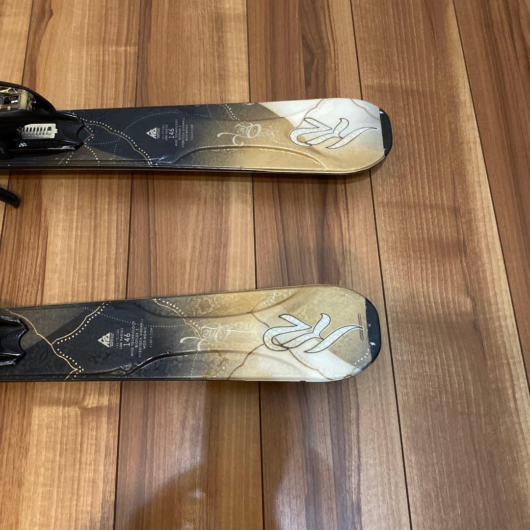 K2 スキー板 K2 12 裏ピンクリボン