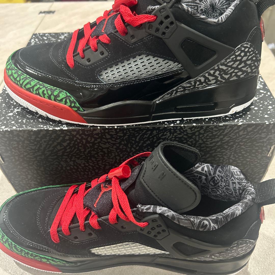 AIR JORDAN ナイキ エアジョーダンスニーカー黒×赤　美品28cm 箱付