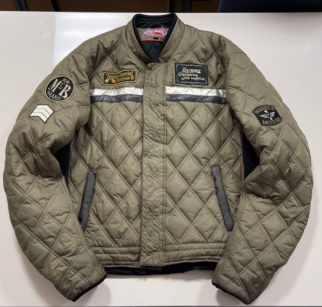 rumble MA-1 ライダースジャケット 古着