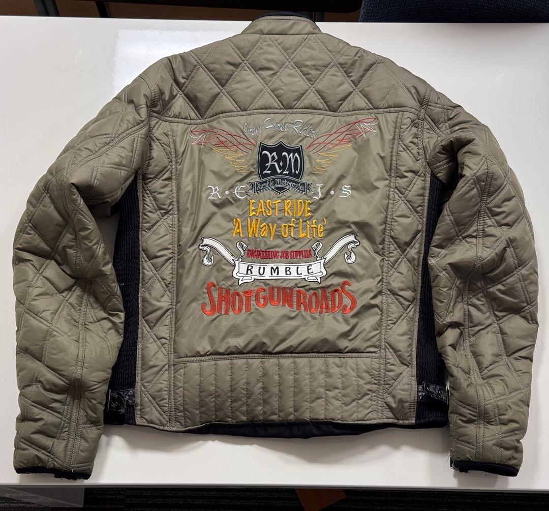rumble MA-1 ライダースジャケット 古着