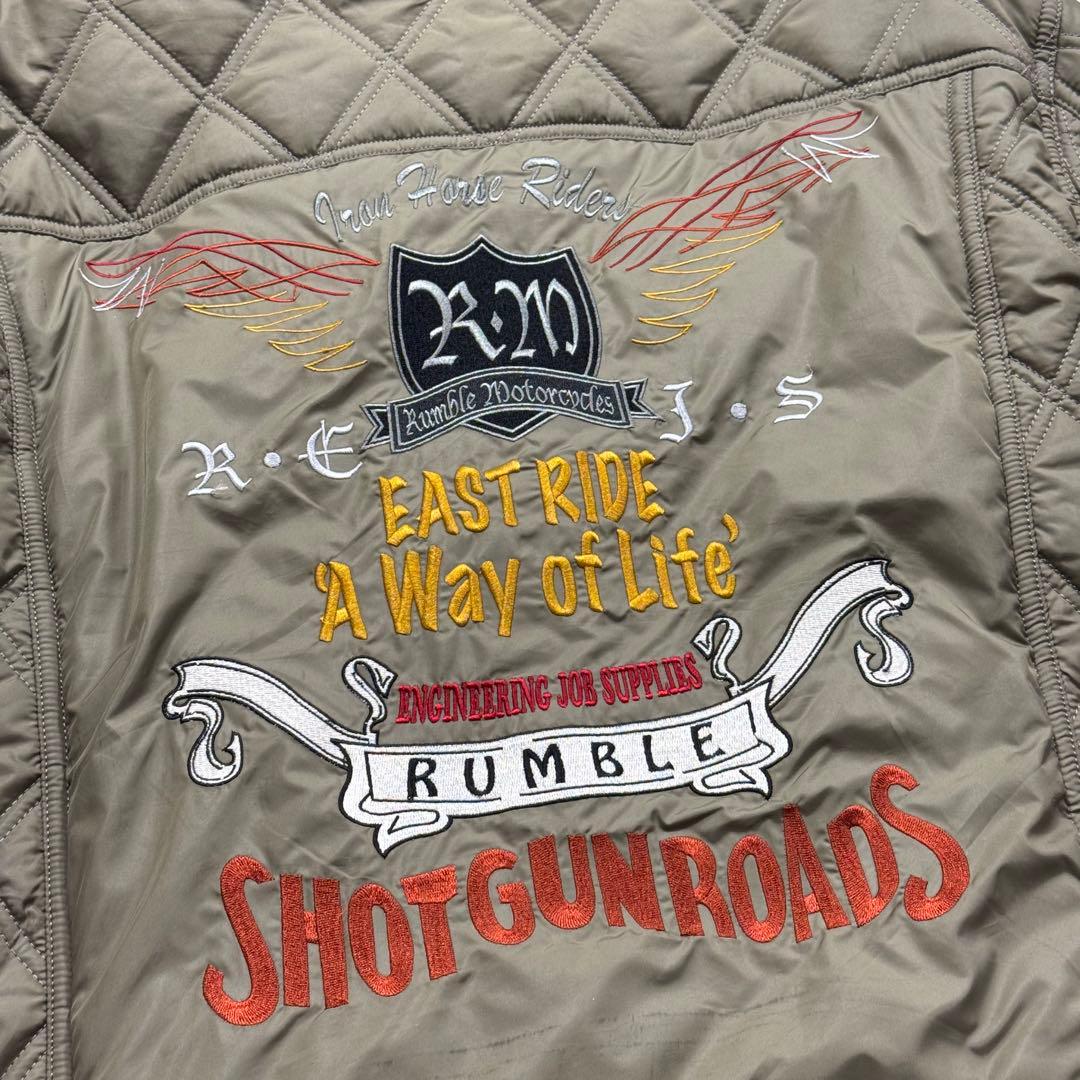 rumble MA-1 ライダースジャケット 古着