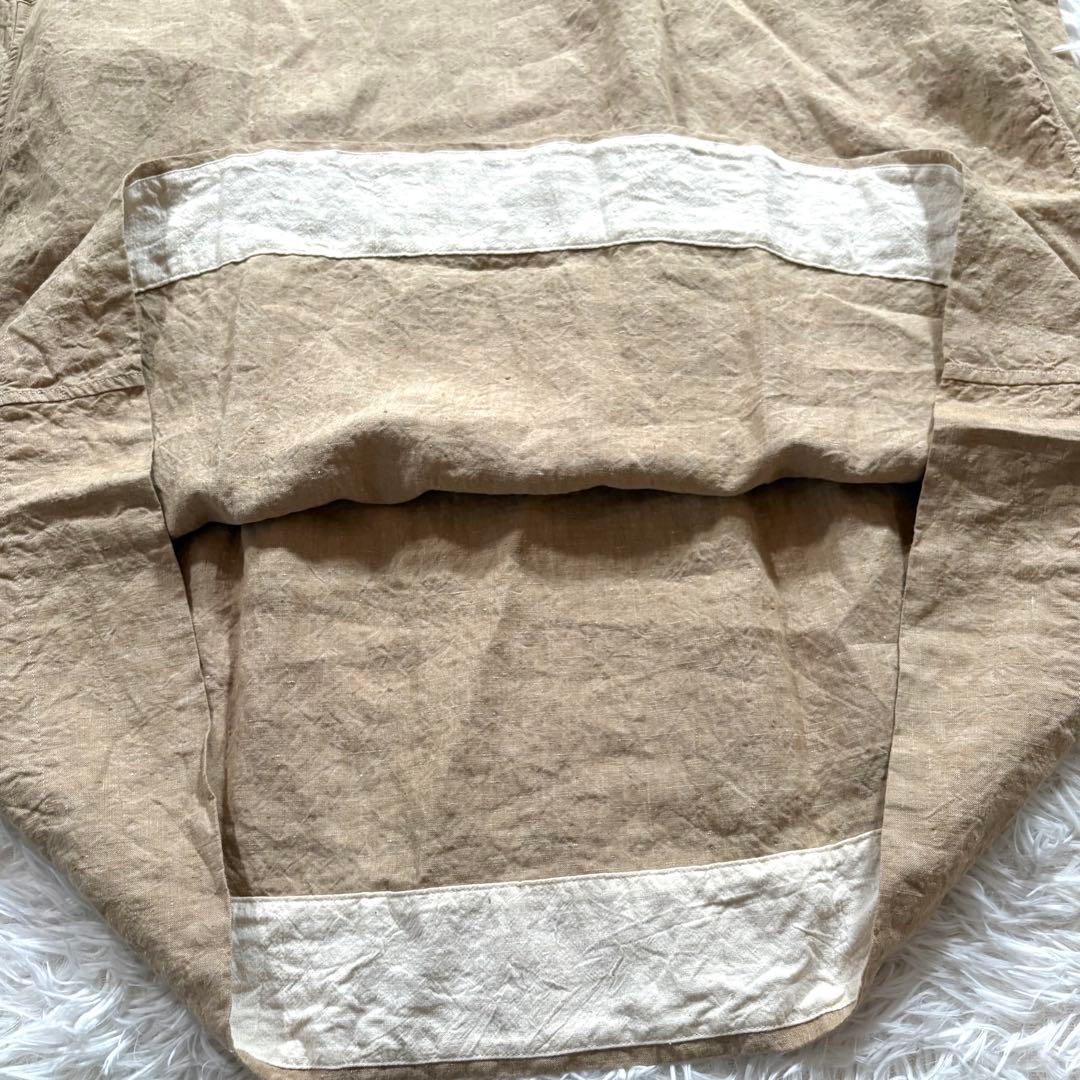 Rakutao公式アカウント01パトアシュ　インドリネンのスモックドレス