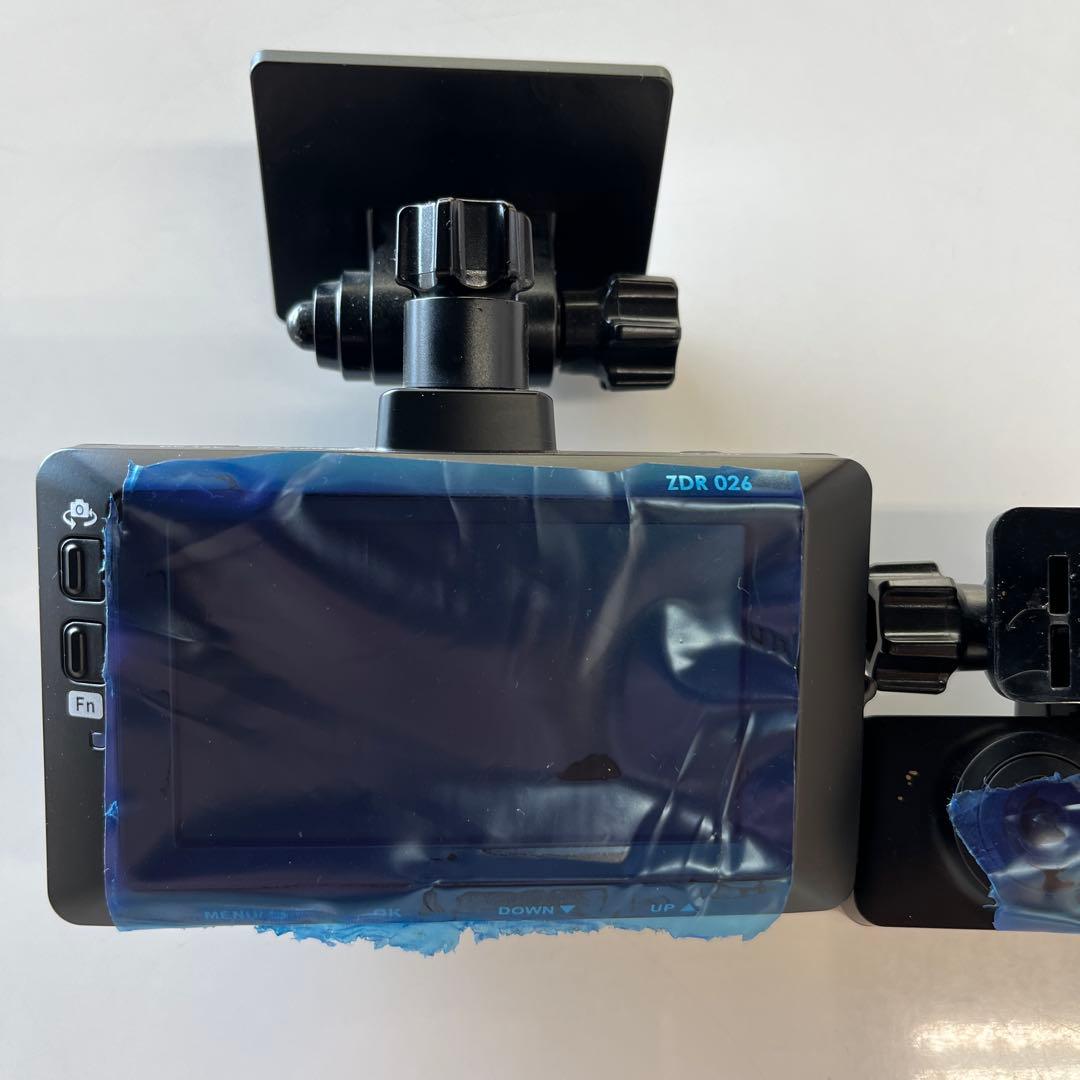 コムテックZDR026 前後ドラレコ