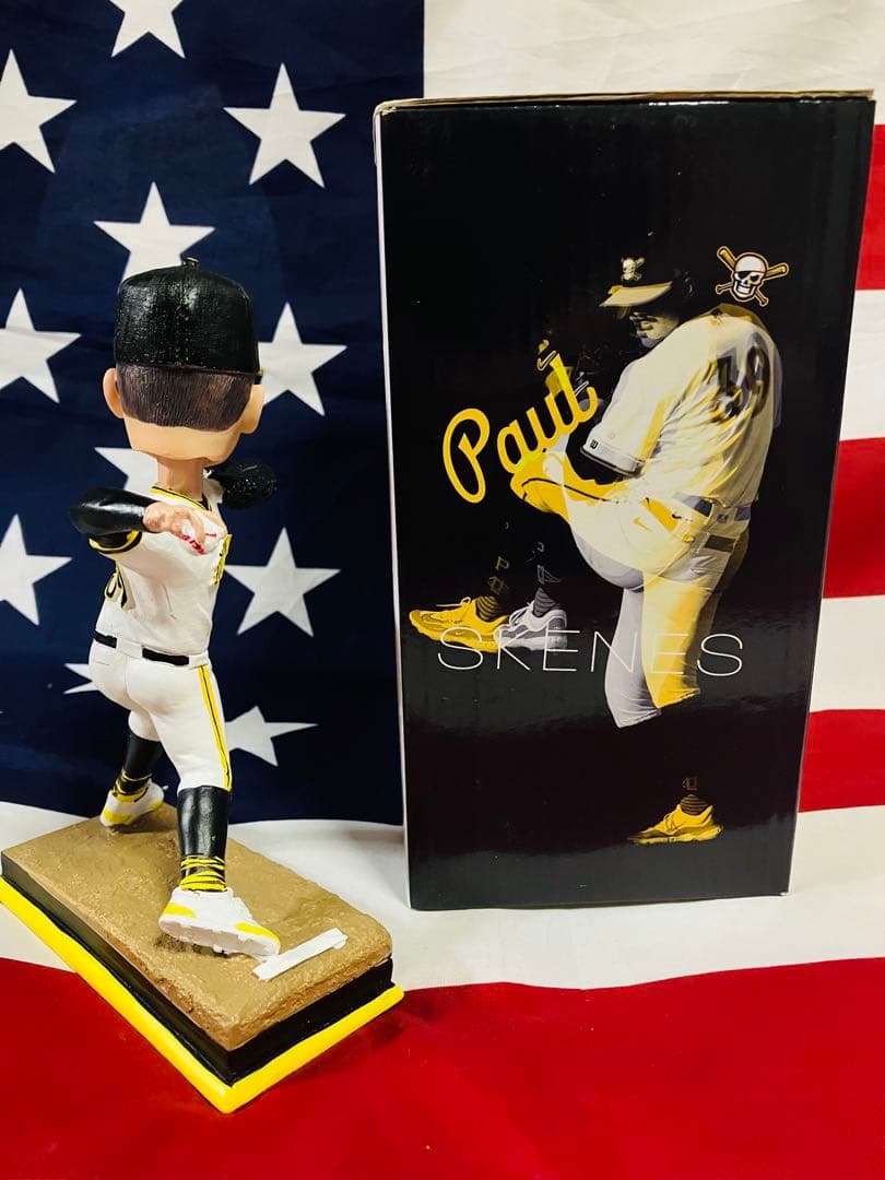 ポールスキーンズ　ボブルヘッド（球場配布）　Paul Skenes パイレーツ