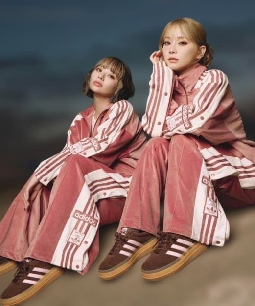 adidas W ADIBREAK VELOUR TT ベロア 上下 セット