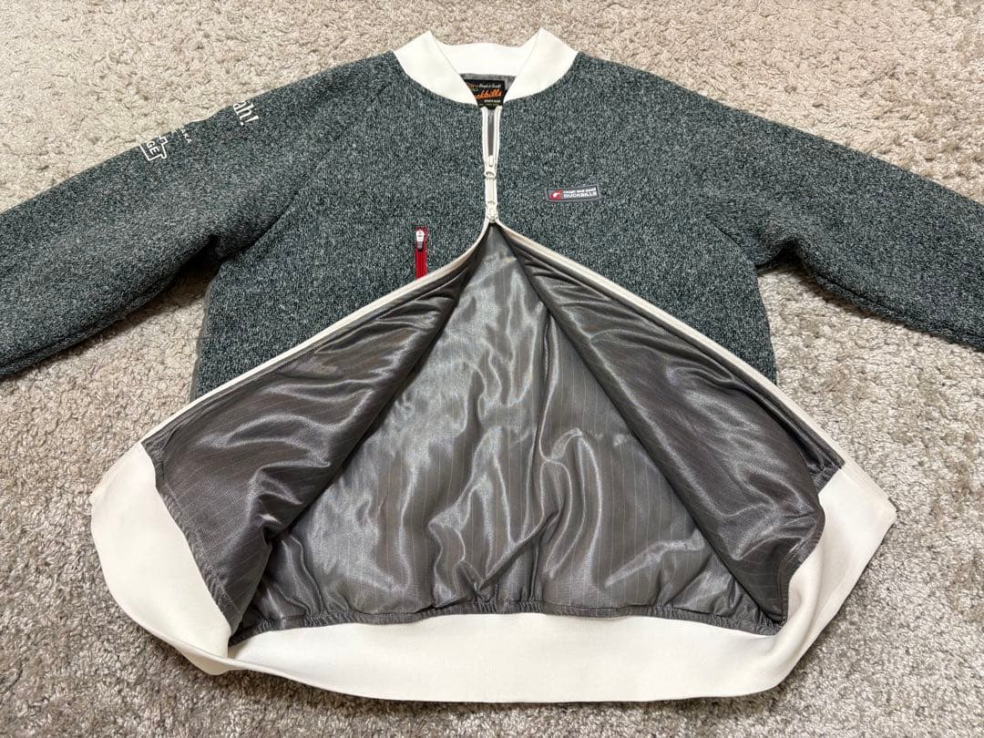 rough and swell・ラフ&スウェル⚫︎防寒ジップジャケットSグレー系