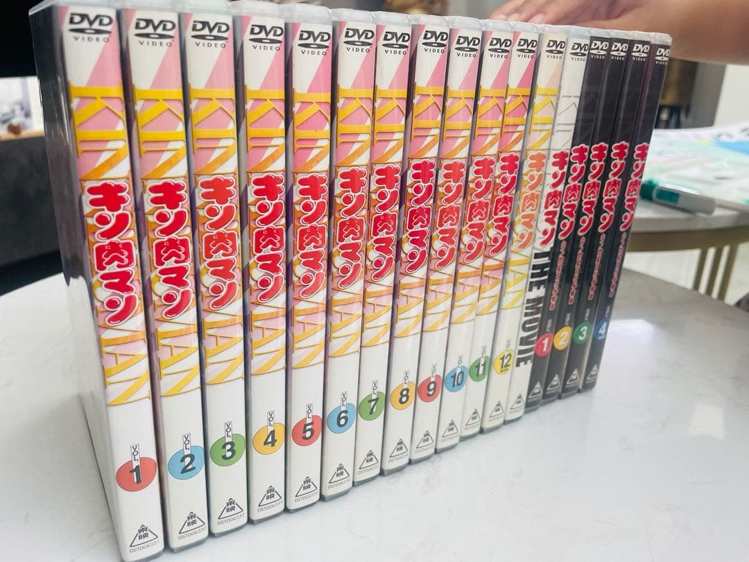 キン肉マン 全巻セット DVD 12枚 + 映画版+キン肉星王座争奪戦