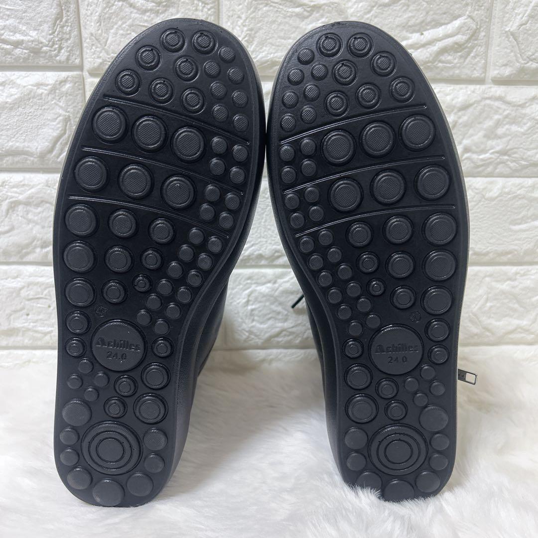【未使用級】ACHILLES SORBO ハイカットスニーカー 24 3E