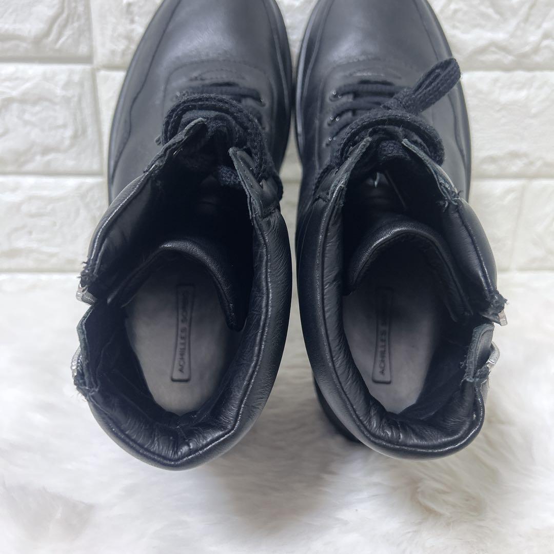 【未使用級】ACHILLES SORBO ハイカットスニーカー 24 3E