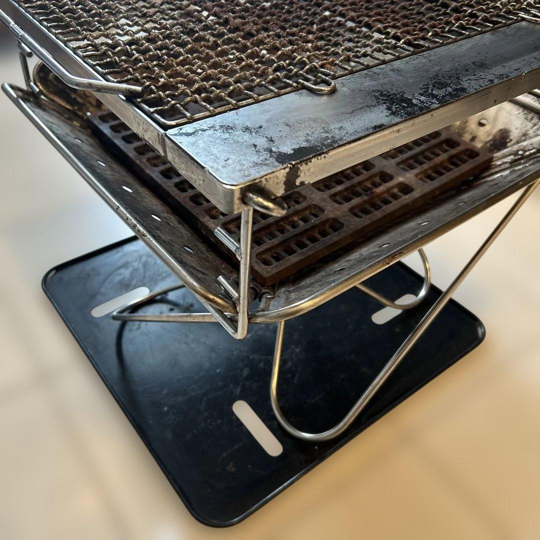  peak 焚火台Lスタートセット➕網焼き台