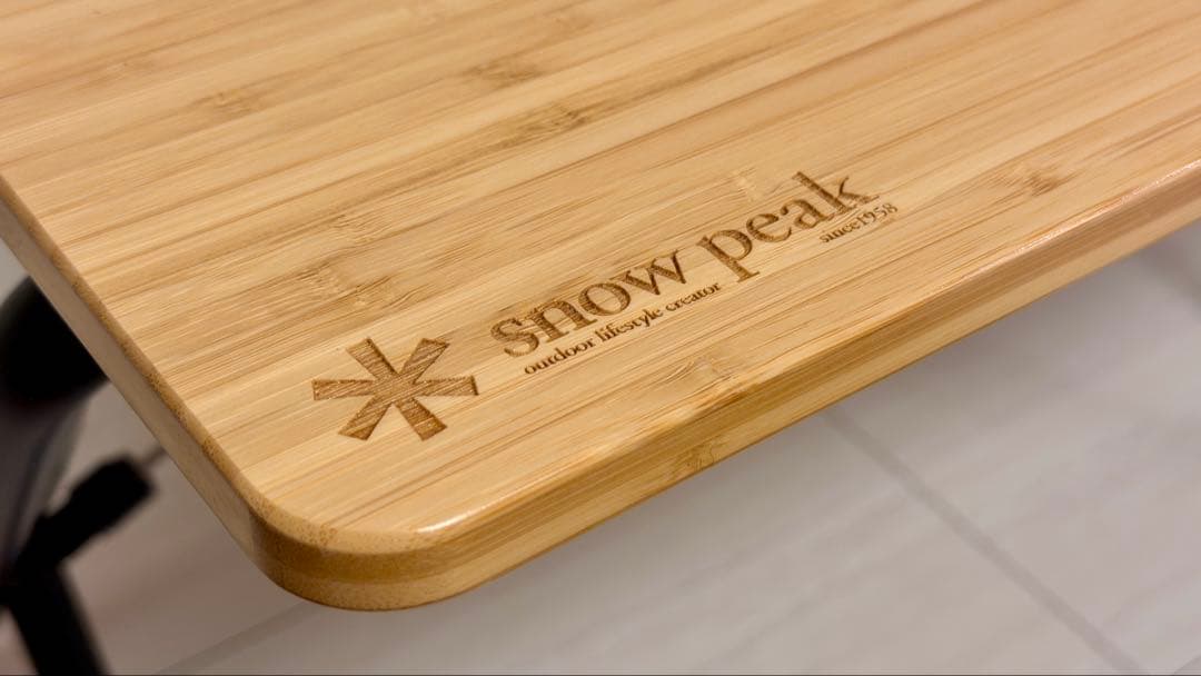  Peak ワンアクションテーブル Light Bamboo 軽量タイプ