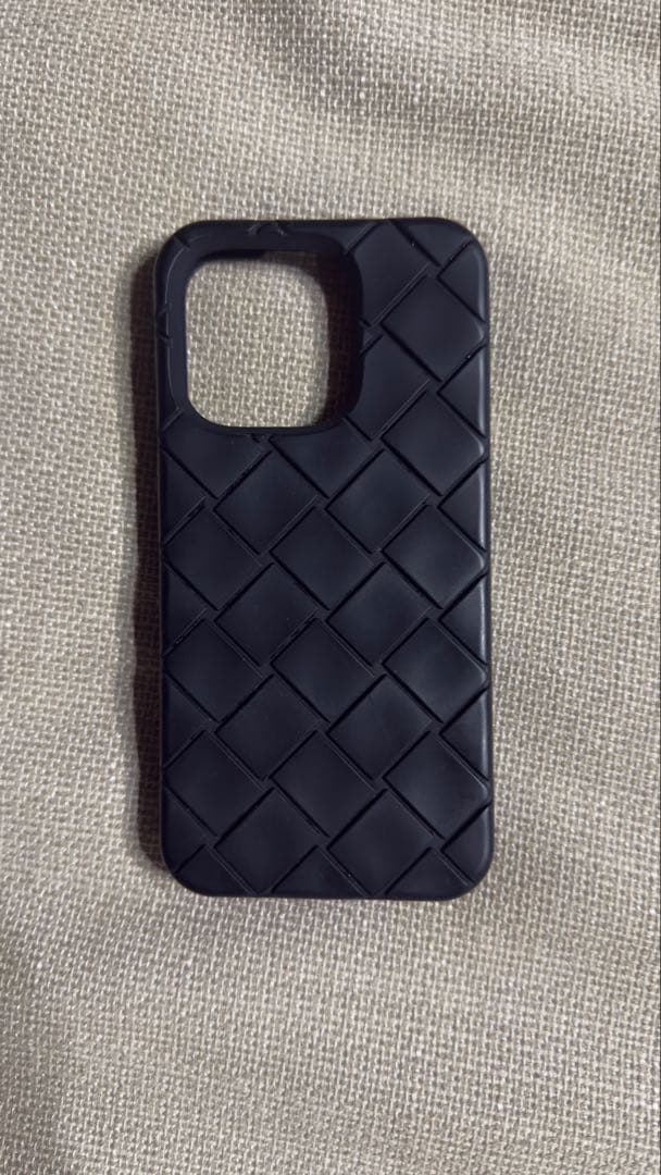 ボッテガべネタiPhone 16proケース ブラック