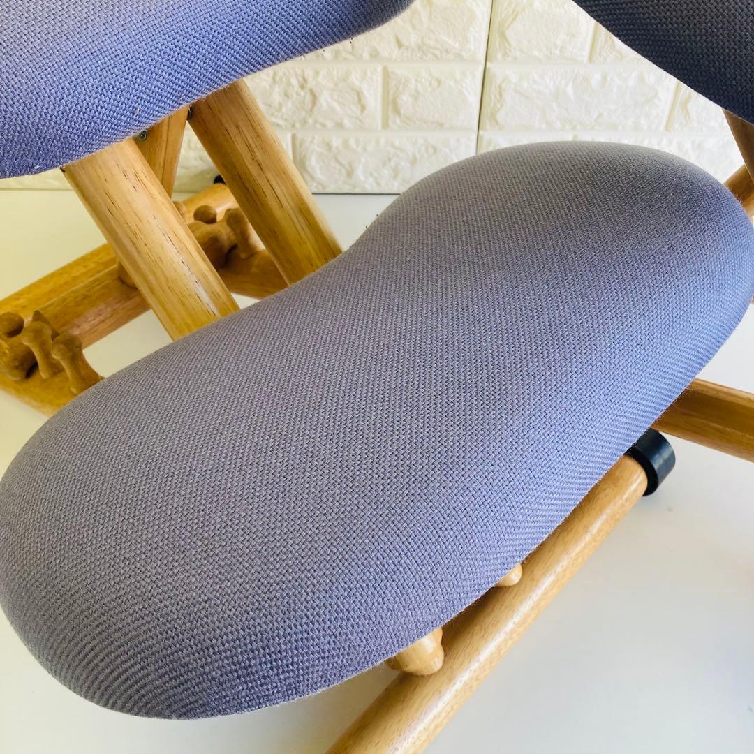 バランスチェア 2脚セット ライトブルー