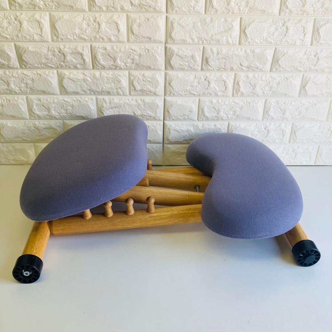 バランスチェア 2脚セット ライトブルー