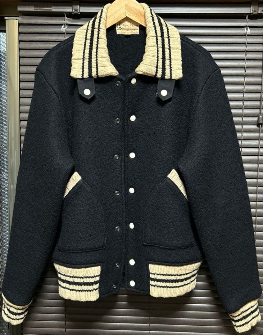 ドライボーンズ♦︎DRY BONES スタジアムジャケット90'S物✴︎初期タグ⚠️