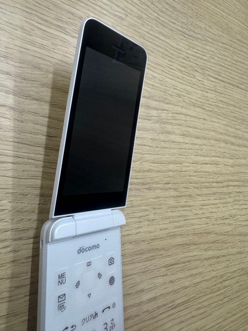 【極美品】京セラ DIGNO ケータイ KY-42Cホワイトdocomo ガラホ