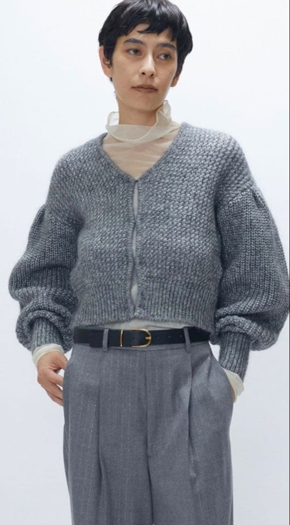 1er シアーハイネックカットソー♡IENAplage大草直子ガリャルダガランテ