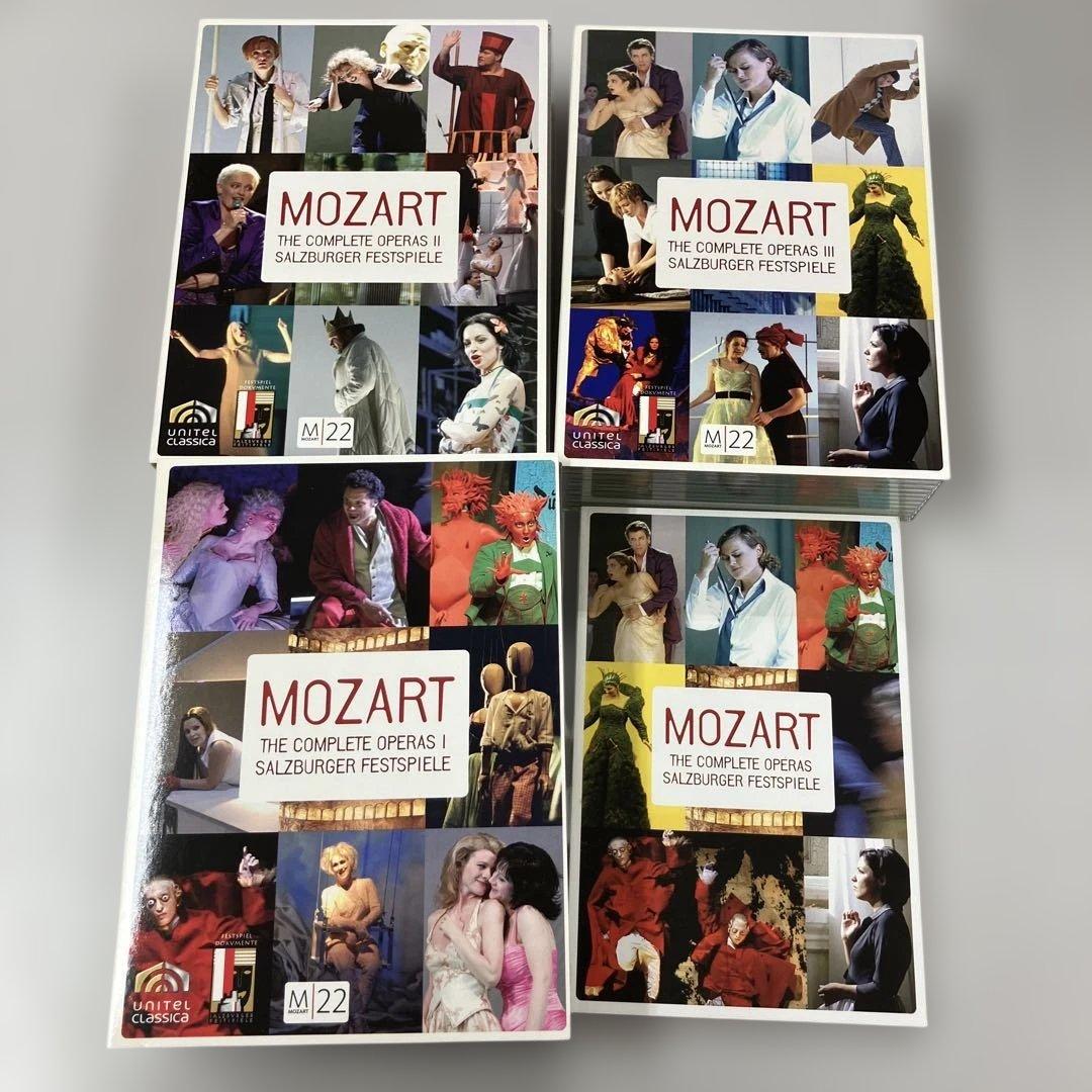 E1-1-02MOZARTモーツァルトのオペラ全集のDVDボックス
