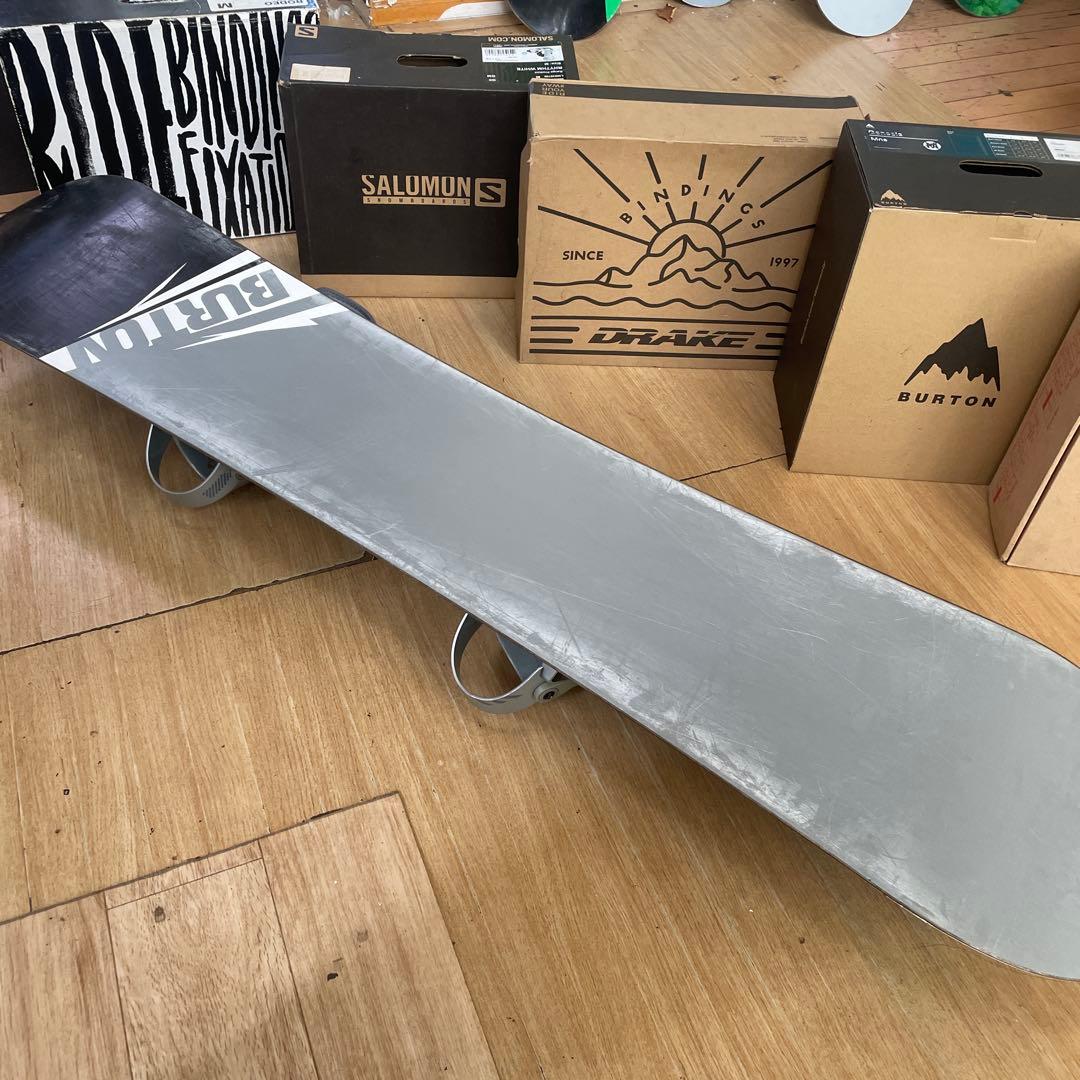 BURTON×K2　バートン　スノーボードセット　バインディング付